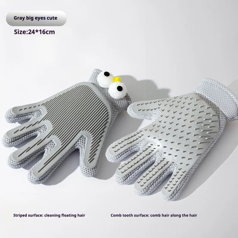 2-in-1 Pet Grooming Glove