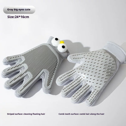 2-in-1 Pet Grooming Glove