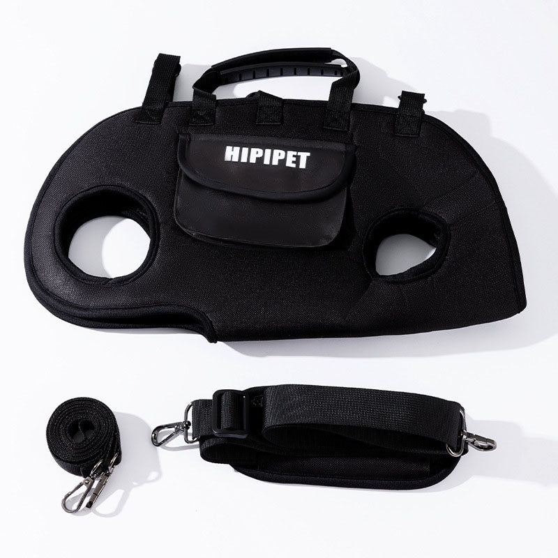 Set Of 3 Outdoor Traction Backpacks For Dog