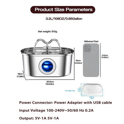 Pet Water Automatic Dispenser