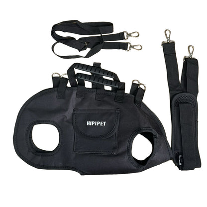 Set Of 3 Outdoor Traction Backpacks For Dog