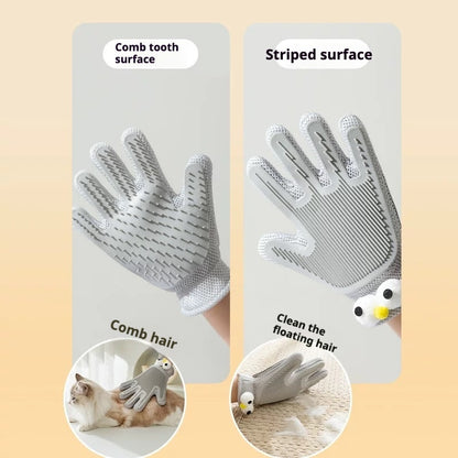2-in-1 Pet Grooming Glove